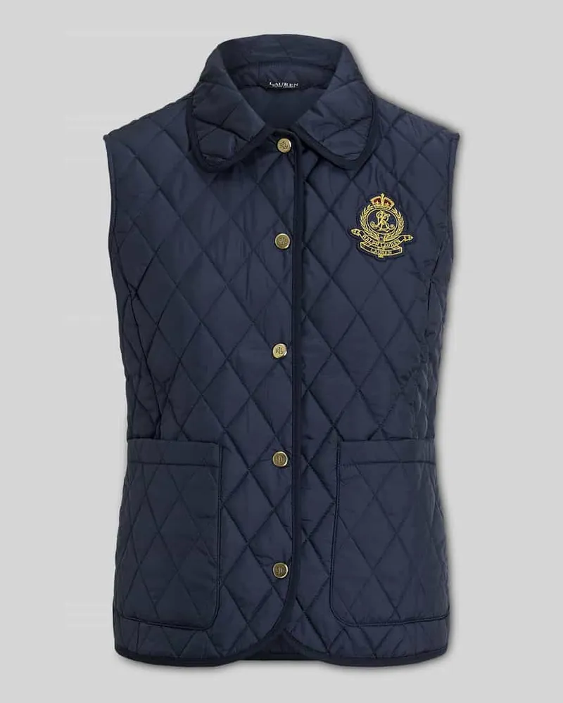 Ralph Lauren Regular Fit Steppweste mit Umlegekragen Marine