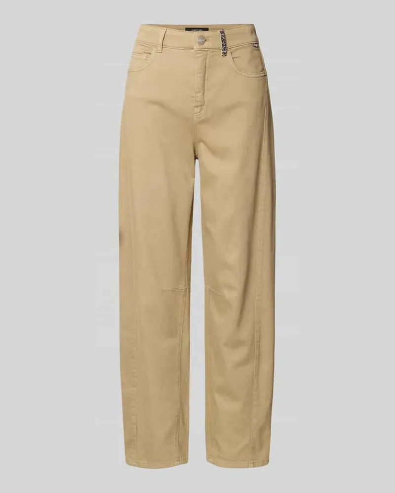 Marc Cain Jeans mit 5-Pocket-Design Beige