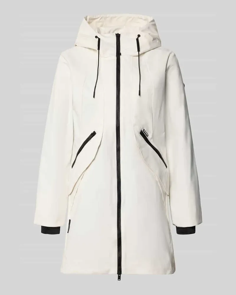 khujo Mantel mit Reißverschlusstaschen Modell 'EIZA Offwhite