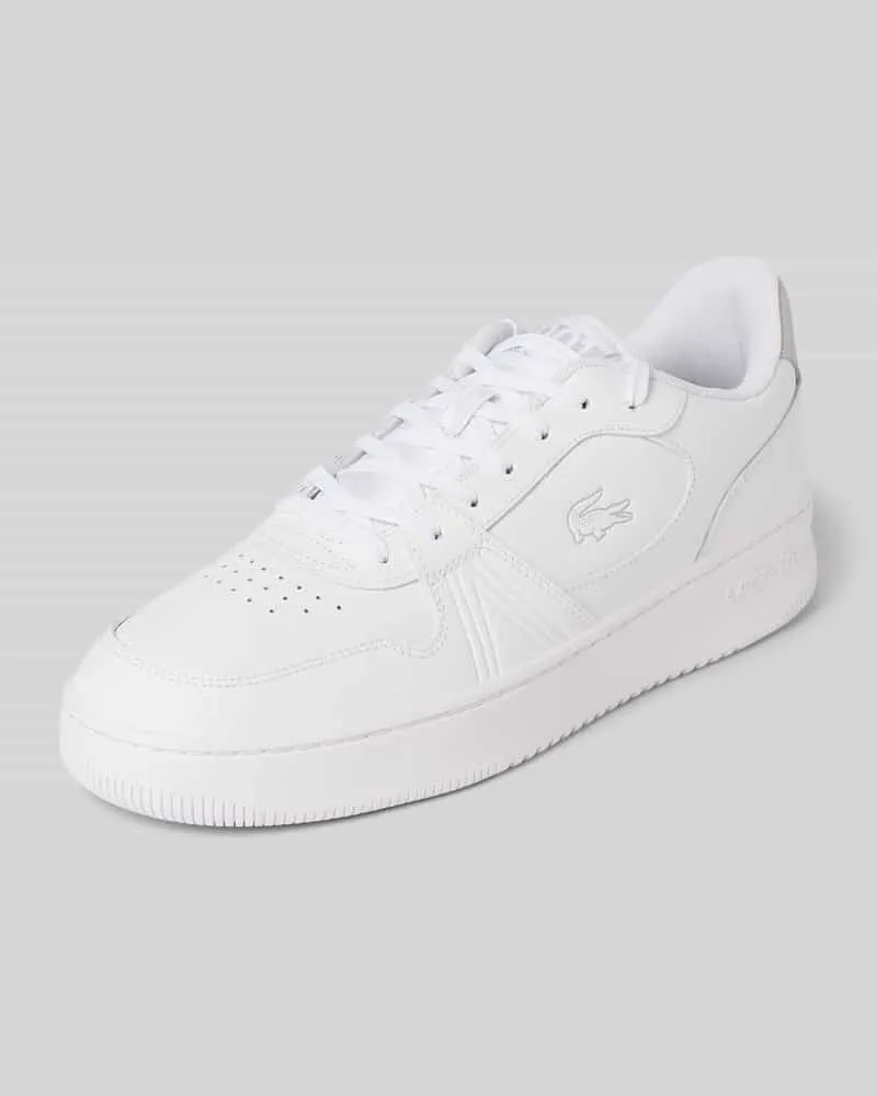 Lacoste Sneaker mit Logo-Print Modell 'L001 Weiss