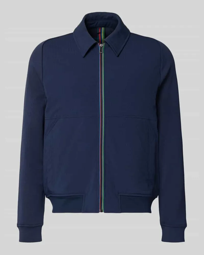 Paul Smith Jacke mit Stretch-Anteil Marine
