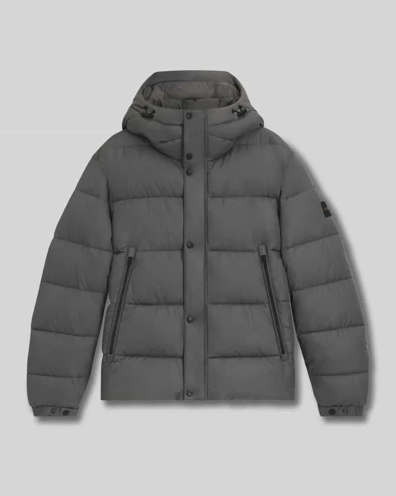 HUGO BOSS Regular Fit Steppjacke aus wasserabweisendem Material Modell 'OMARIS Anthrazit