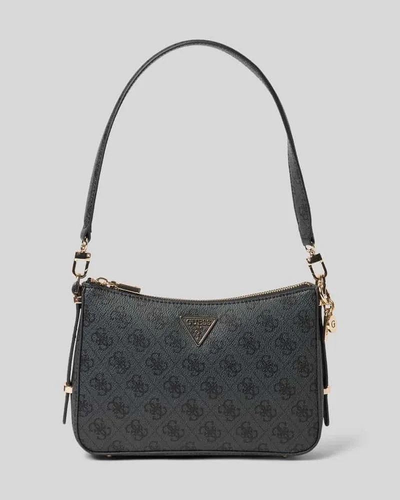 Guess Handtasche mit Logo-Muster Modell 'ECO ERICA Black