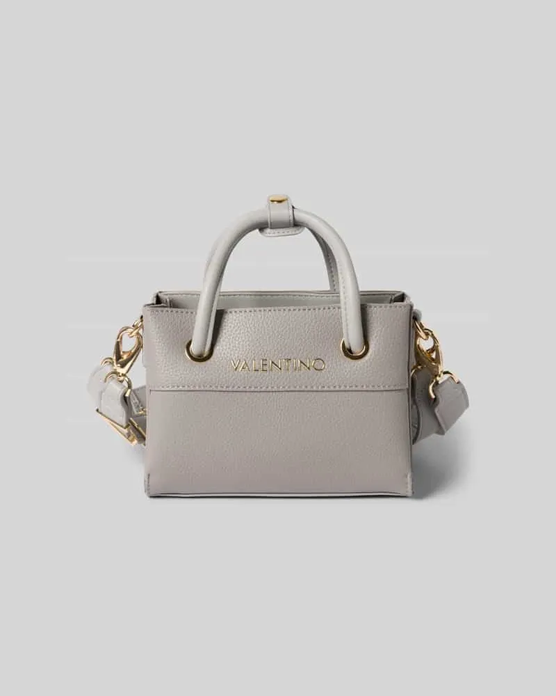 Valentino Garavani Handtasche mit Label-Detail Modell 'ALEXIA Hellgrau