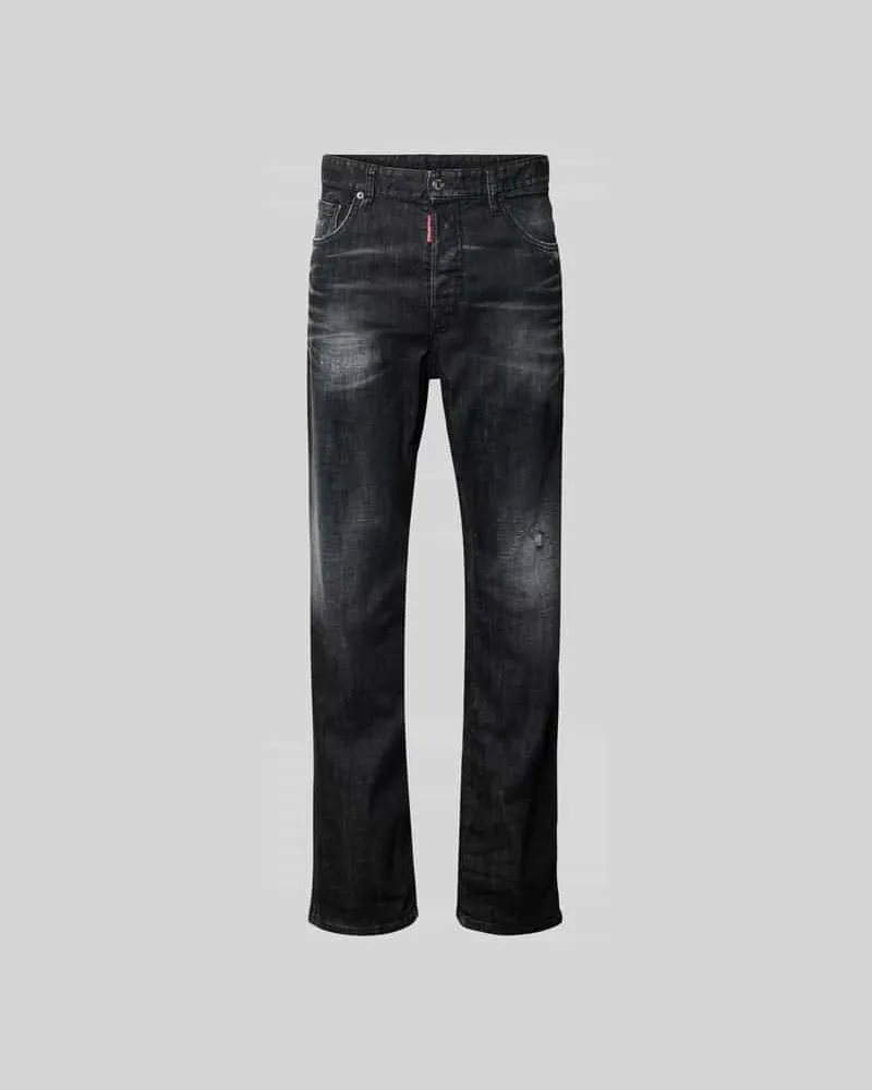 Dsquared2 Jeans mit 5-Pocket-Design Black