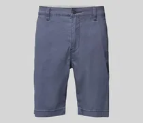 Regular Fit Chino-Shorts mit Knopfverschluss