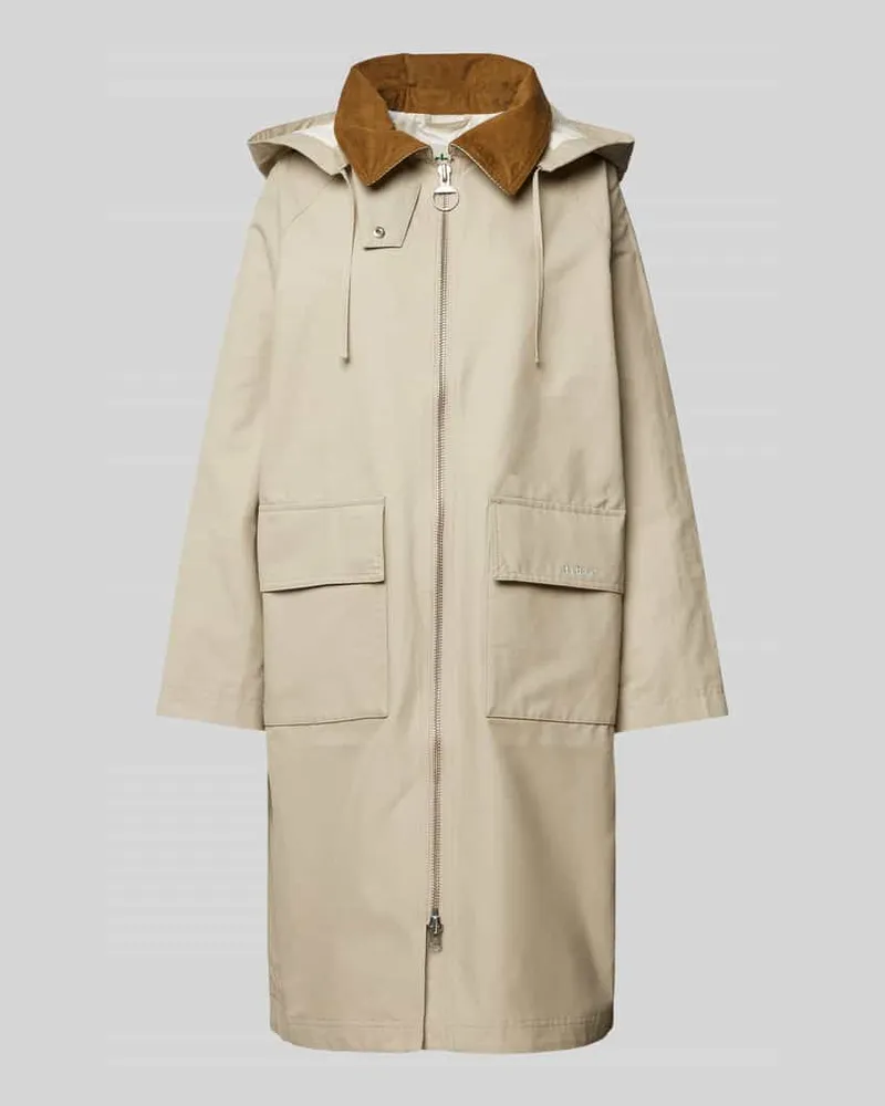 Barbour Mantel mit Kapuze Modell 'JEMA Sand