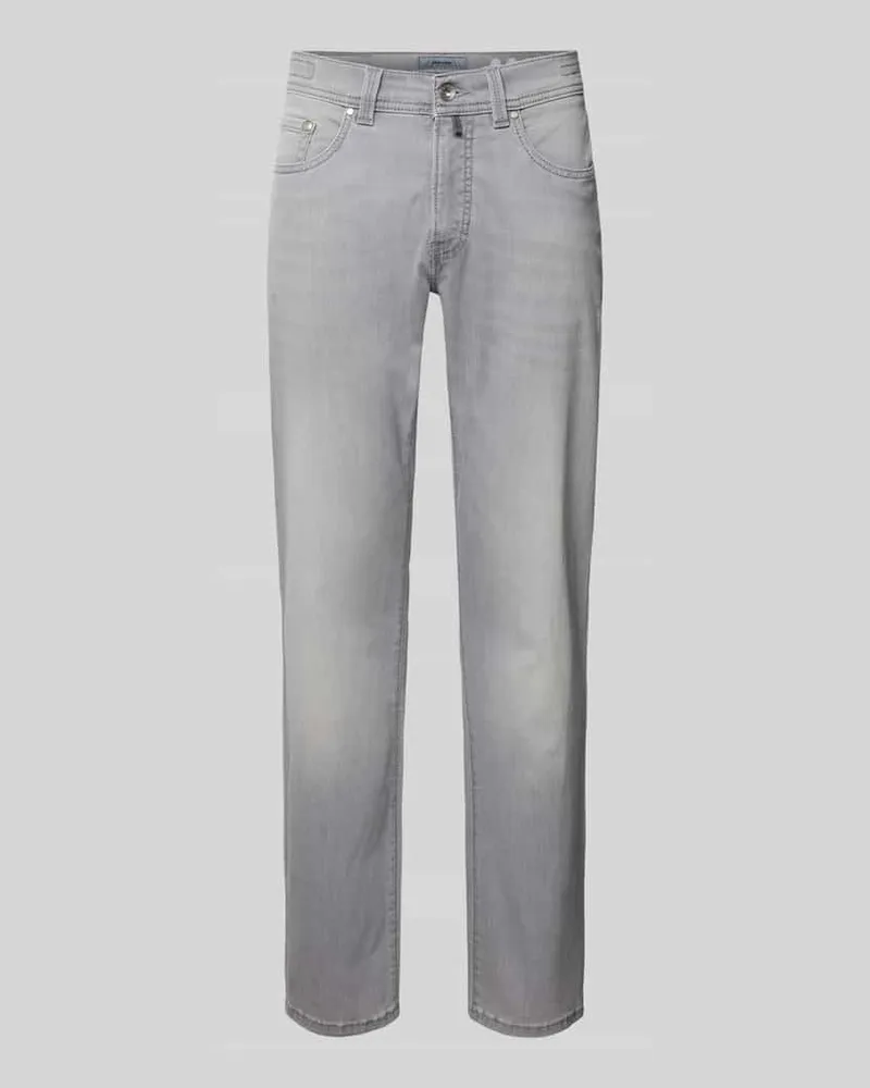 Pierre Cardin Tapered Fit Jeans im 5-Pocket-Design Modell 'Lyon Dunkelblau
