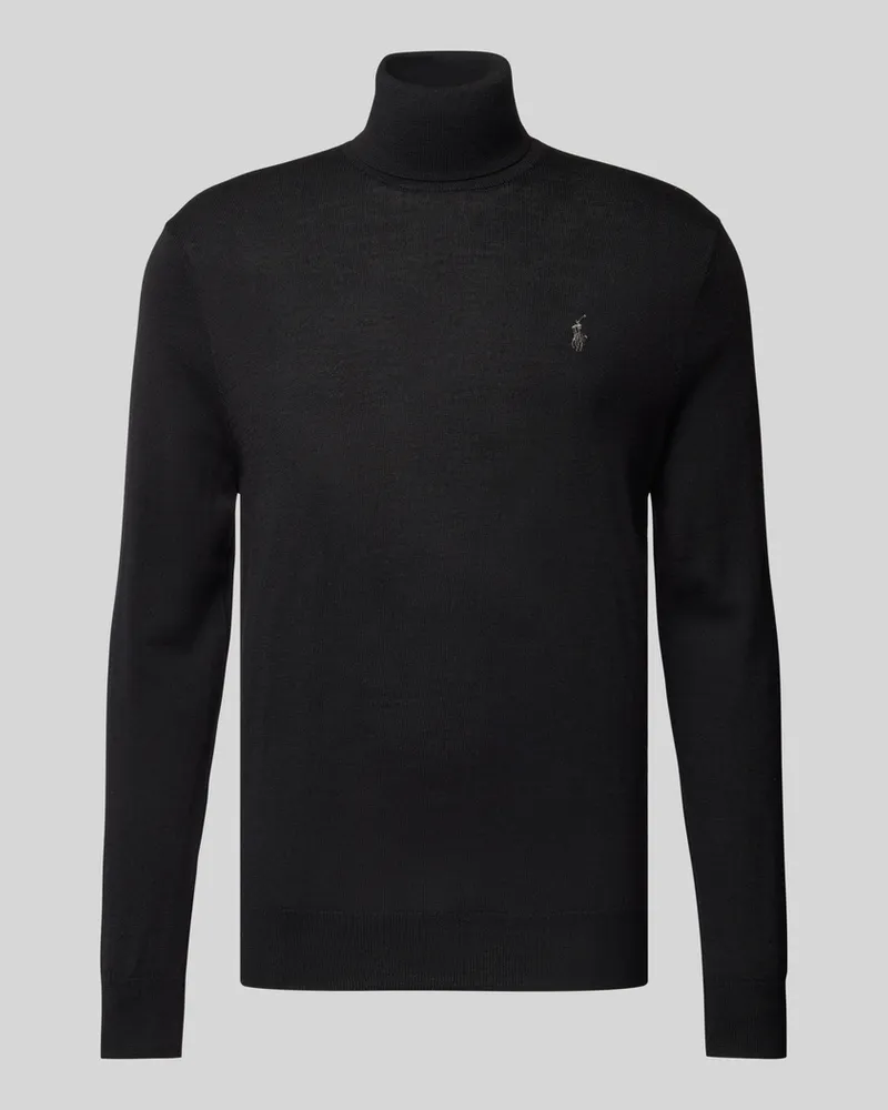 Ralph Lauren Strickpullover mit Rollkragen Black