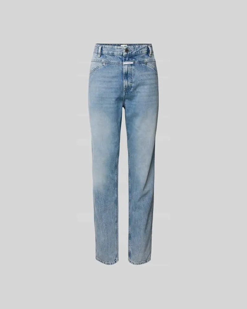 Closed Regular Fit Jeans aus reiner Baumwolle Jeansblau