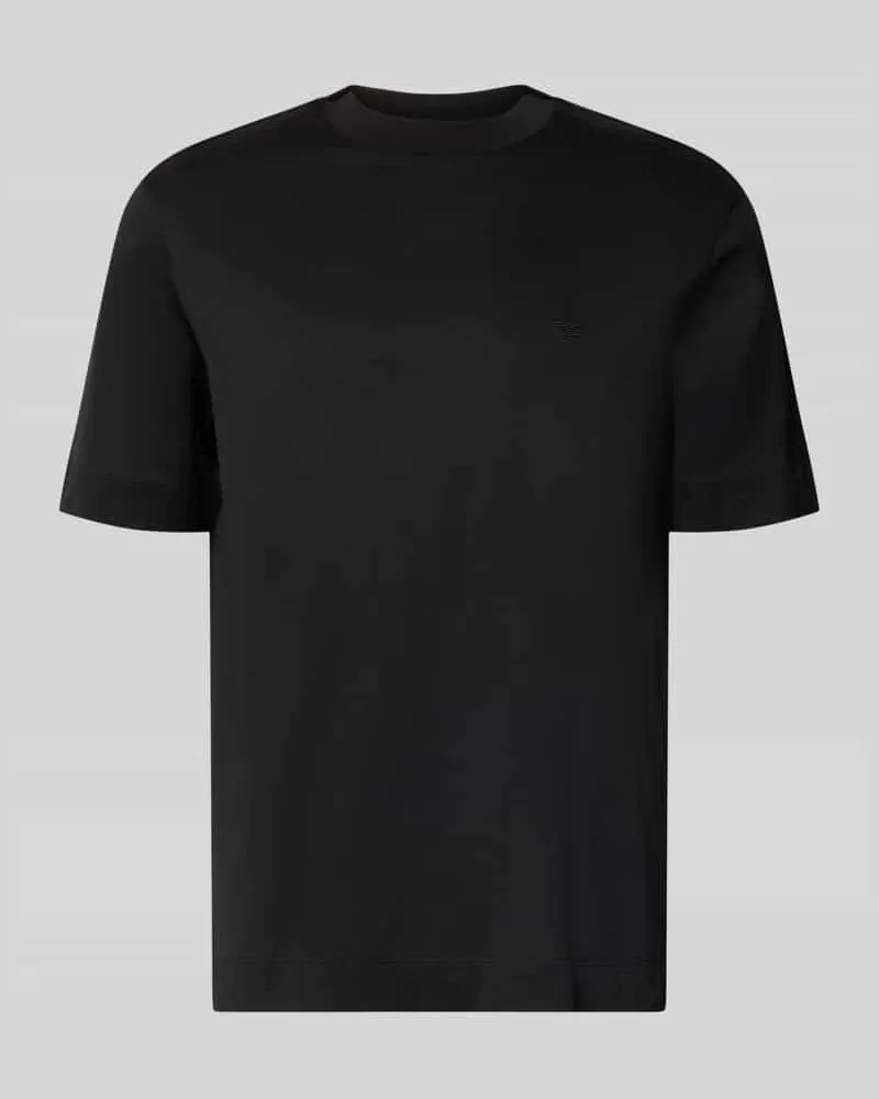 Emporio Armani T-Shirt mit Rundhalsausschnitt Black