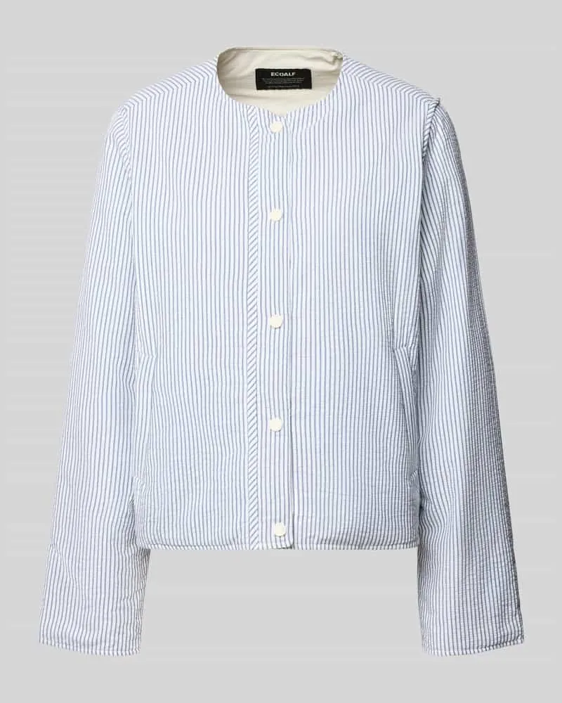 ECOALF Jacke mit Rundhalsausschnitt Modell 'GABI Offwhite