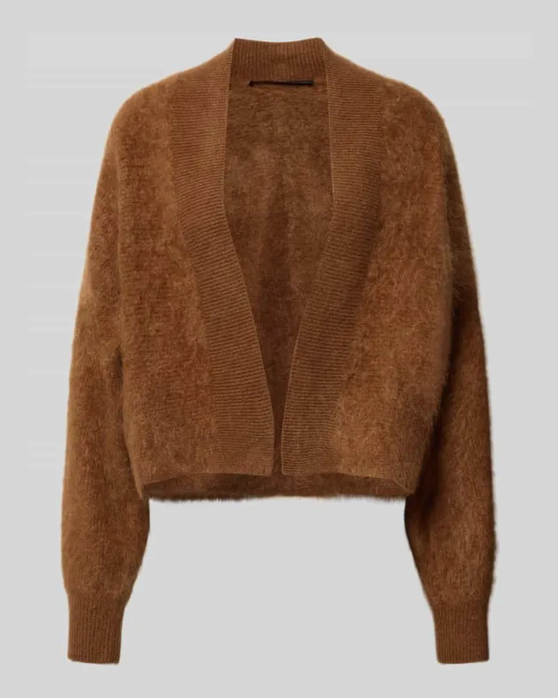 windsor. Pullover aus Kaschmir mit Strukturstrick Mittelbraun