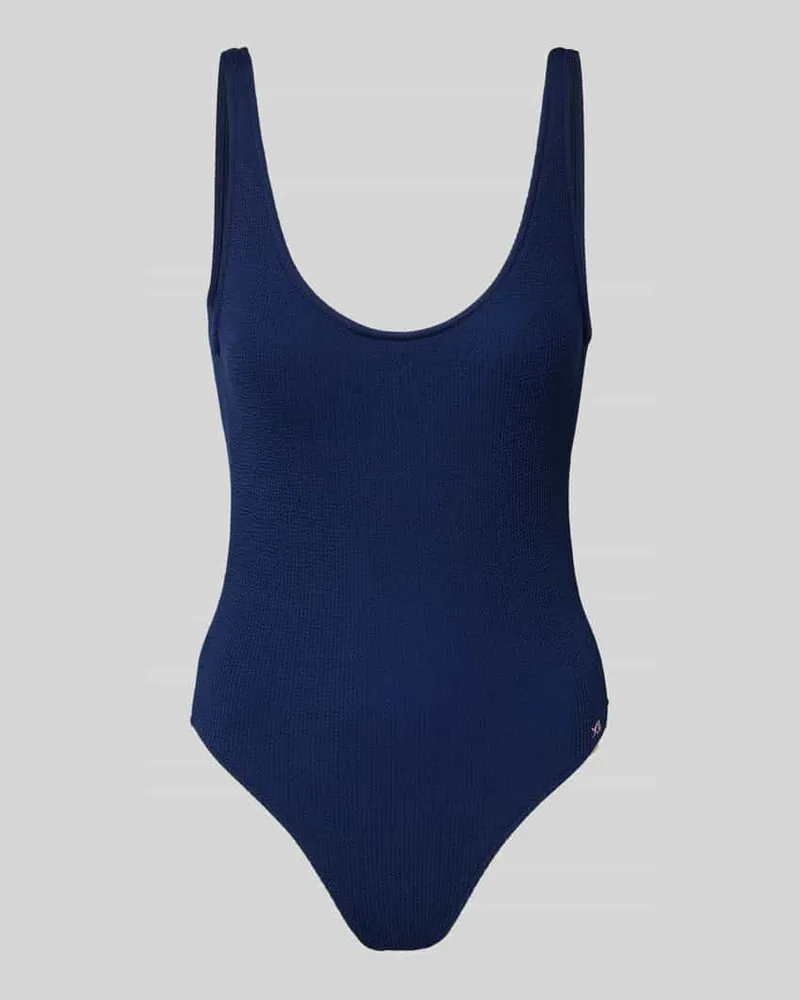 Banana Moon Badeanzug mit Label-Detail Modell 'BELMAR Dunkelblau