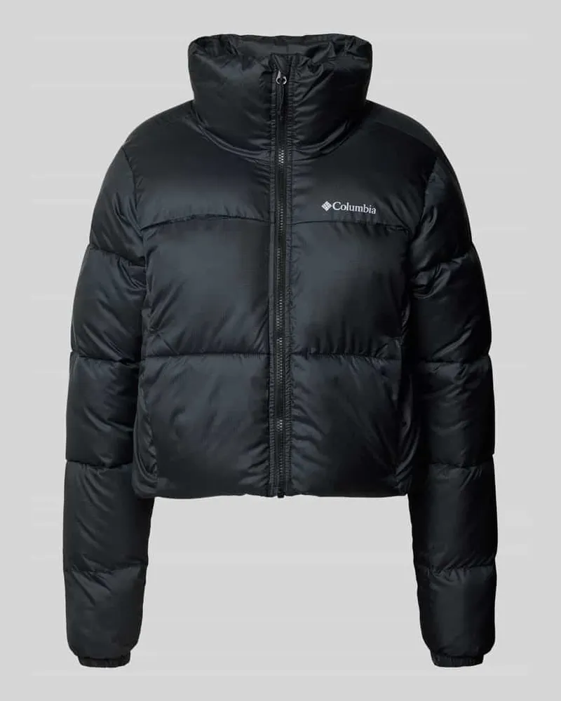 Columbia Sportswear Company Cropped Steppjacke mit Label-Print Modell 'Puffect Black