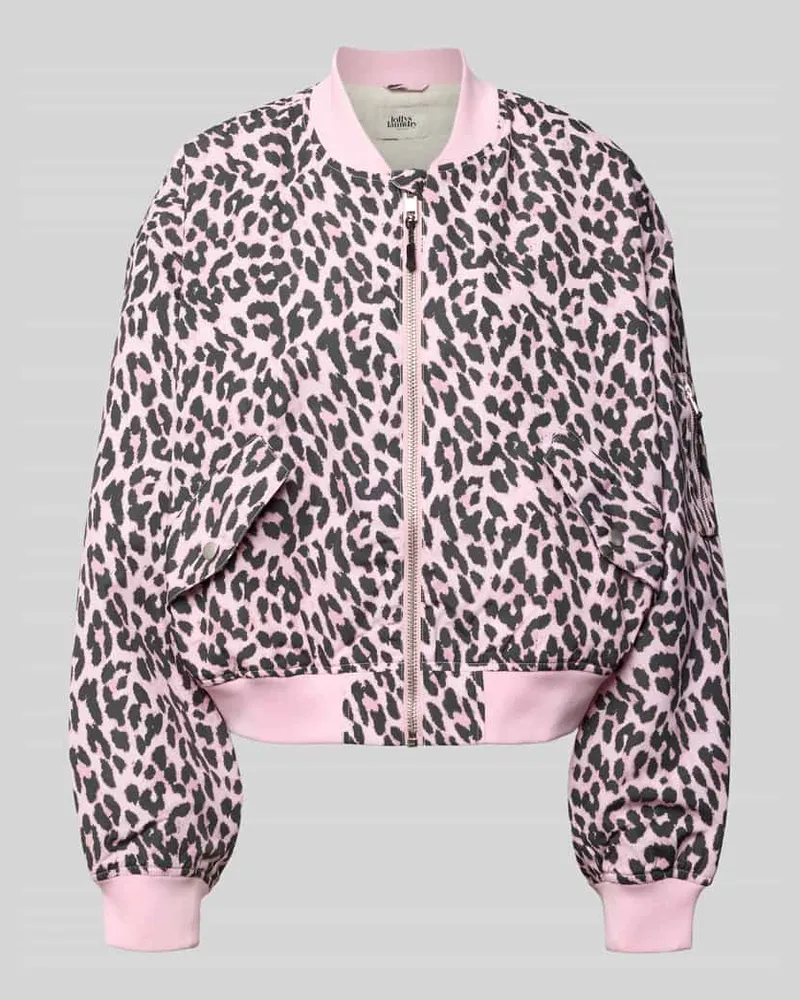 Lollys Laundry Bomberjacke mit Eingrifftaschen Modell 'Liw Rosa
