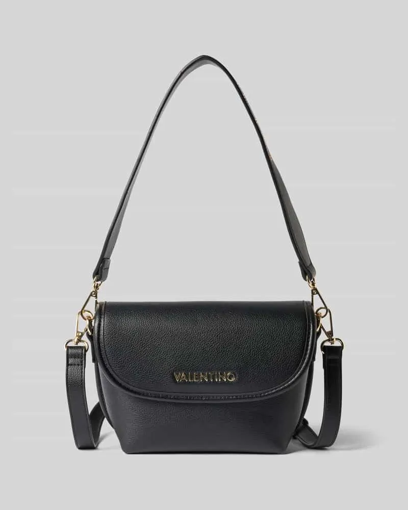 Valentino Bags Umhängetasche mit Label-Schriftzug Modell 'HAIL Black