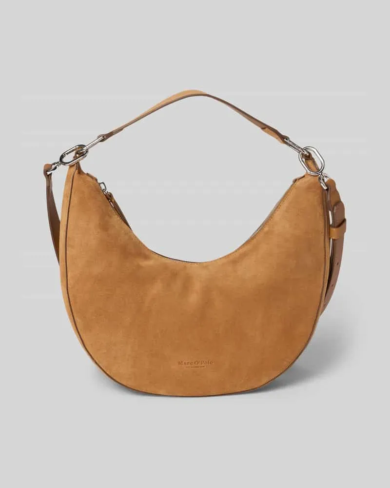 Marc O'Polo Henkeltasche aus weichem Rindsleder Camel