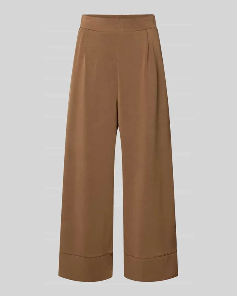 Rich&Royal Sweatpants mit elastischem Bund Cognac