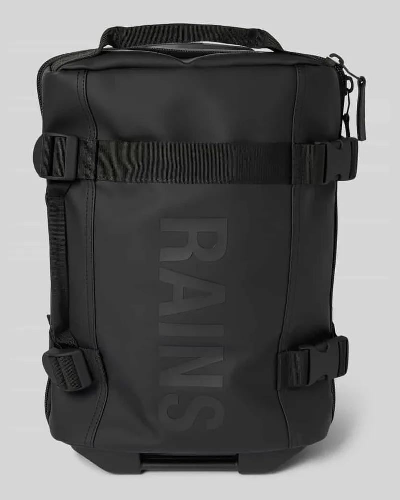 RAINS Trolley mit mit Label-Print Modell 'Texel Black