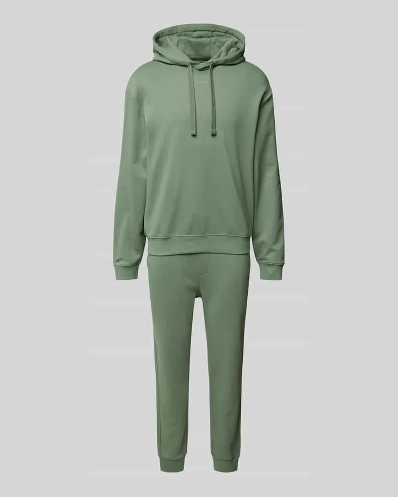 HUGO BOSS Hoodie mit Label-Detail Modell 'DapoDayote Mint