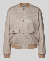 JOOP! Jacke mit aufgesetzten Eingrifftaschen Beige