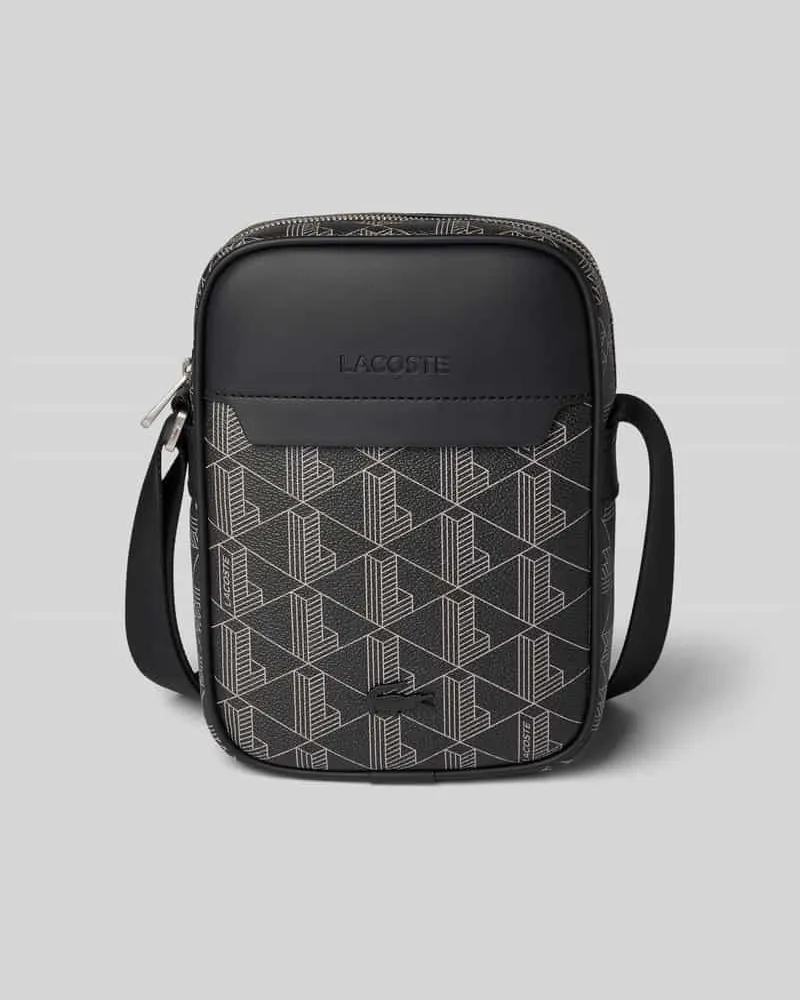 Lacoste Camera Bag mit Logo-Muster Black