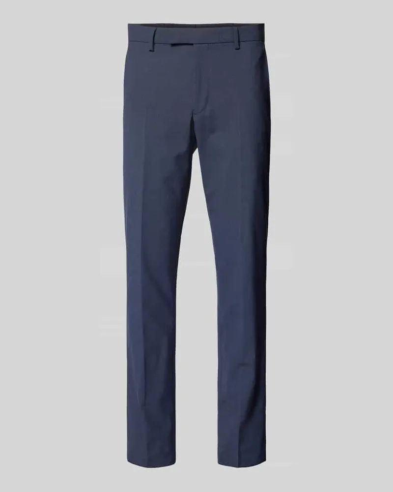 Pierre Cardin Slim Fit Anzughose mit Bügelfalten Modell 'Ryan Marine