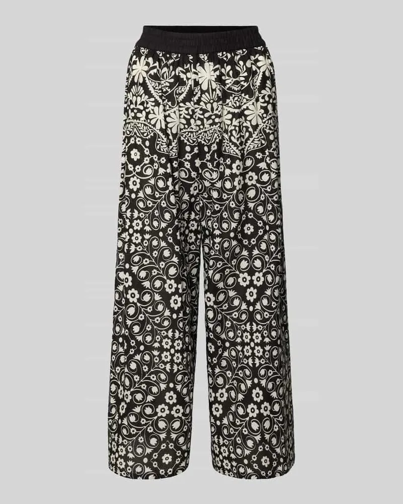 Max Mara Regular Fit Hosenrock aus reiner Baumwolle Modell 'PALANCA Black