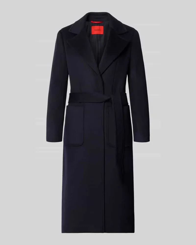 MAX&Co. Regular Fit Mantel aus reiner Baumwolle Modell 'RUNAWAY Marine