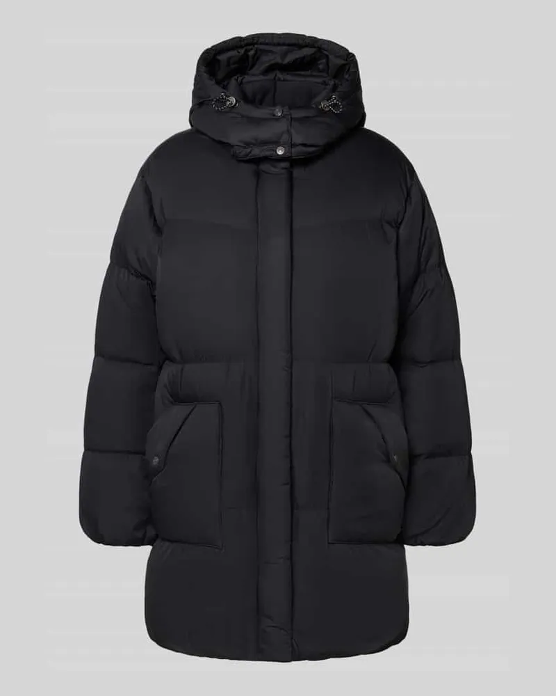Levi's Regular Fit Steppmantel mit Kapuze Modell 'Bubble Black