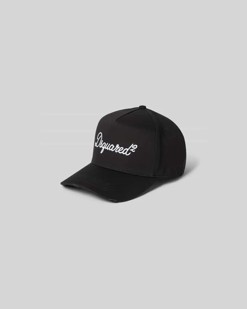 Dsquared2 Base Cap mit Logo-Stitching Black