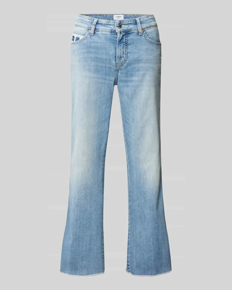 Cambio Jeans in verkürzter Passform Modell 'FRANCESCA Hellblau