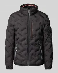 Tom Tailor Steppjacke mit Stehkragen Black