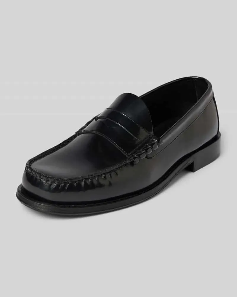 Selected Homme Loafer aus echtem Leder Modell 'BILLY Black