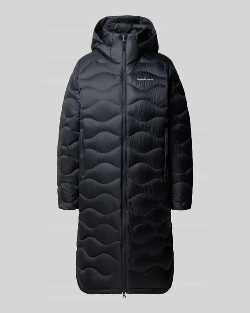 Peak Performance Mantel mit Kapuze HELIUM DOWN COAT Black