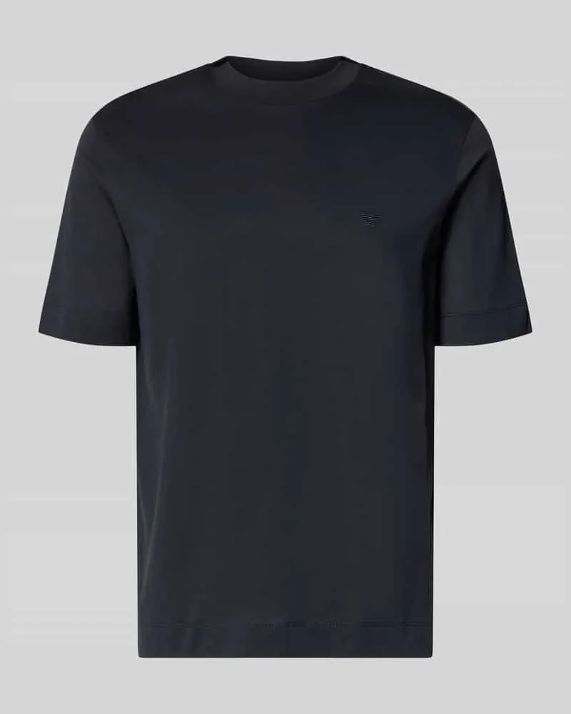 Emporio Armani T-Shirt mit Rundhalsausschnitt Marine