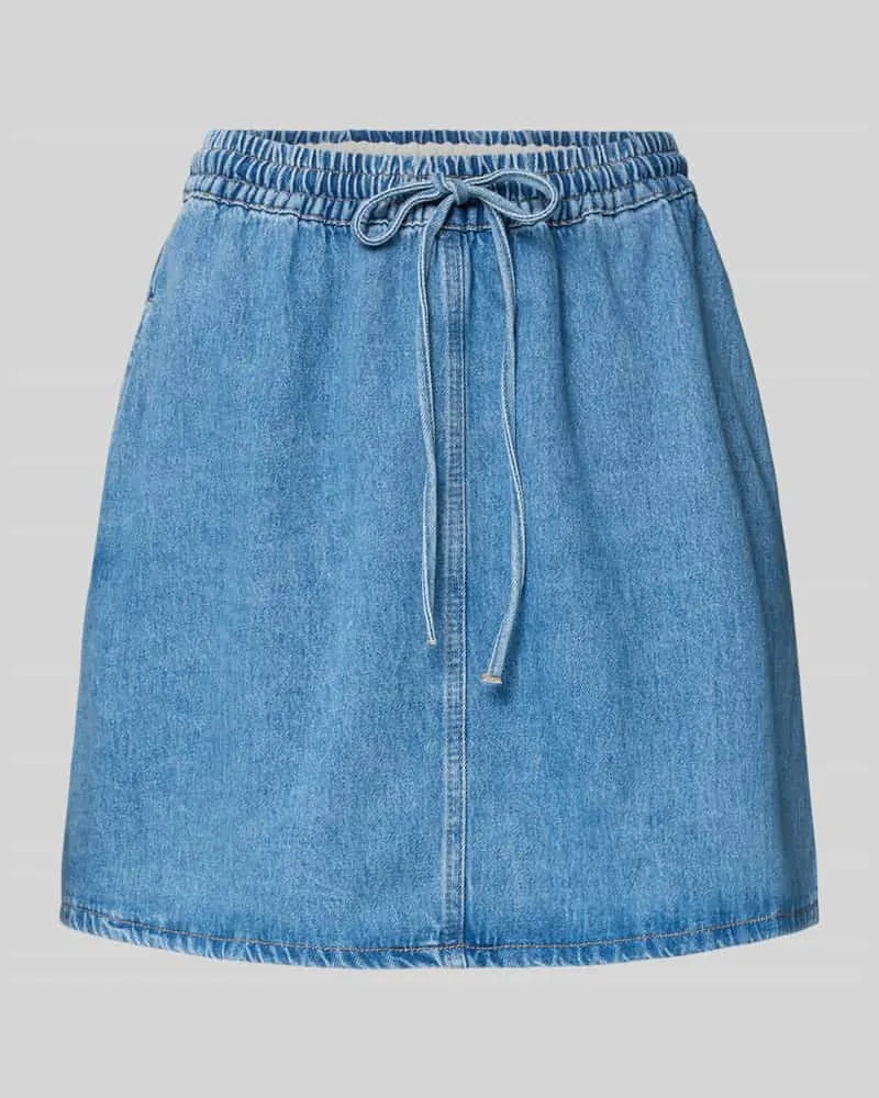Marc O'Polo Ausgestellter Jeansrock aus reiner Baumwolle Jeansblau