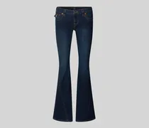Low Rise Flared Jeans mit Eingrifftaschen Modell 'JOEY