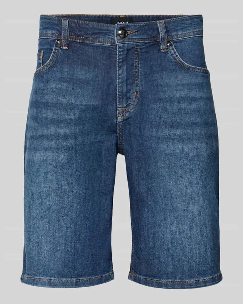 JOOP! Bermudas im 5-Pocket-Design Modell 'Fort Jeansblau