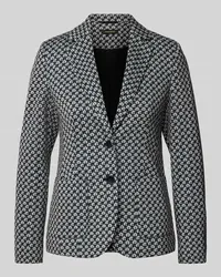 More & More Blazer mit Reverskragen Blau