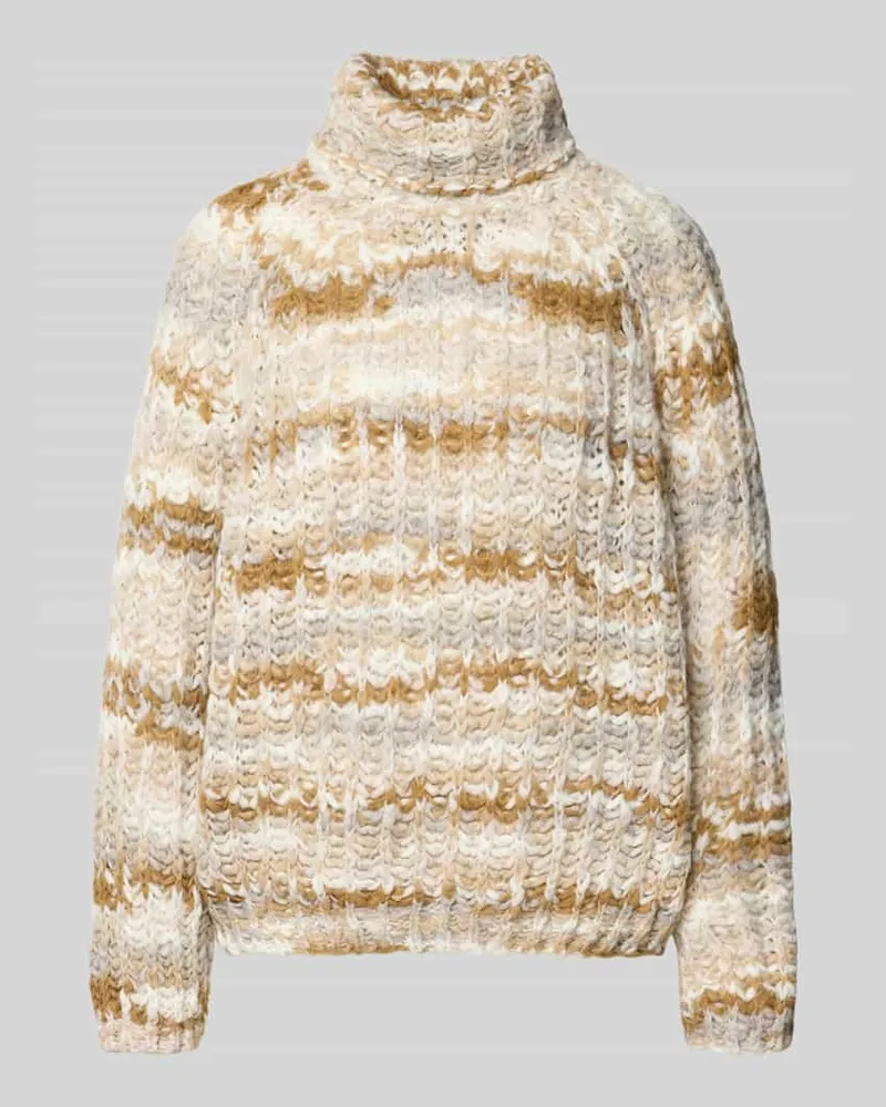 Smith & Soul Rollkragenpullover mit Alpaka-Anteil Beige