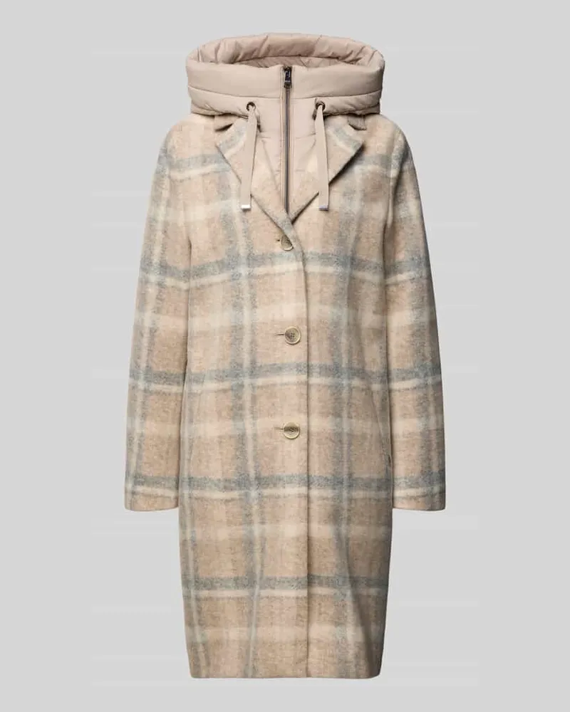 cinque Mantel mit Kapuze Modell 'MIRACLE Beige