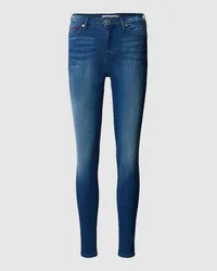 Tommy Hilfiger Skinny Fit Jeans im 5-Pocket-Design Modell 'NORA Blau