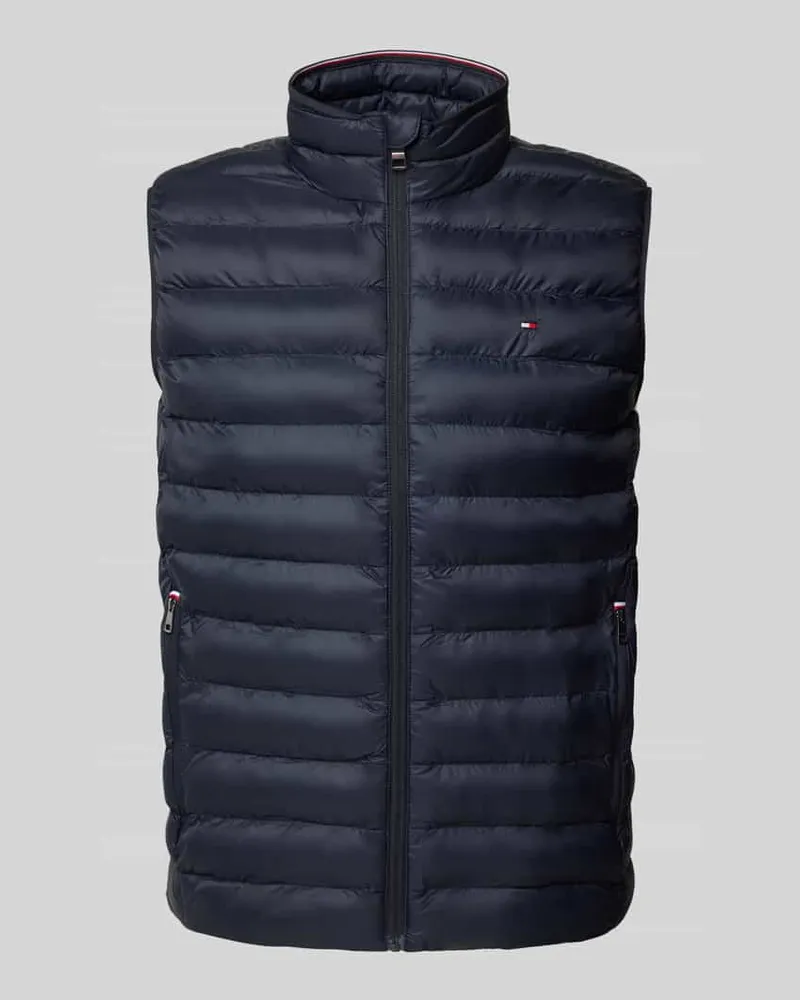 Tommy Hilfiger Steppweste mit Reißverschlusstaschen Modell 'CORE PACKABLE Marine