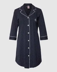 Ralph Lauren Nachthemd mit Polka Dots Marine