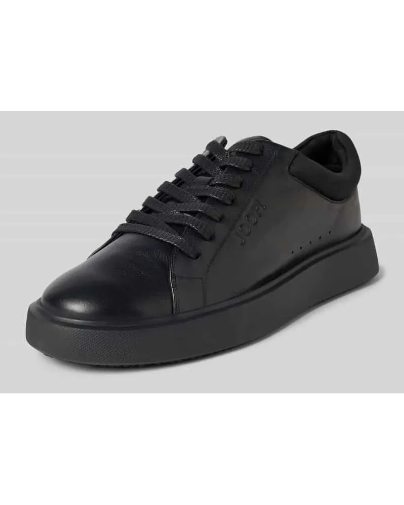 JOOP! Sneaker aus Leder mit Label-Detail Black