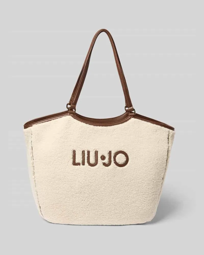 Liu Jo Shopper aus Teddyfell Modell 'FERIELLE Offwhite