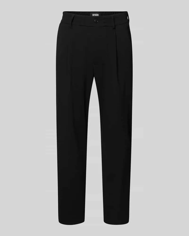 Drykorn Hose mit Eingrifftaschen Modell 'CHASY Black