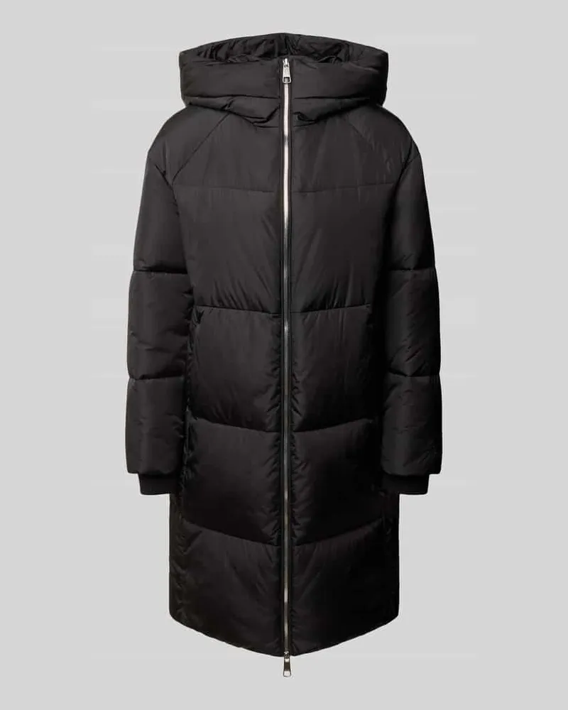 HUGO BOSS Daunenmantel mit Kapuze Modell 'C_Polliana Black